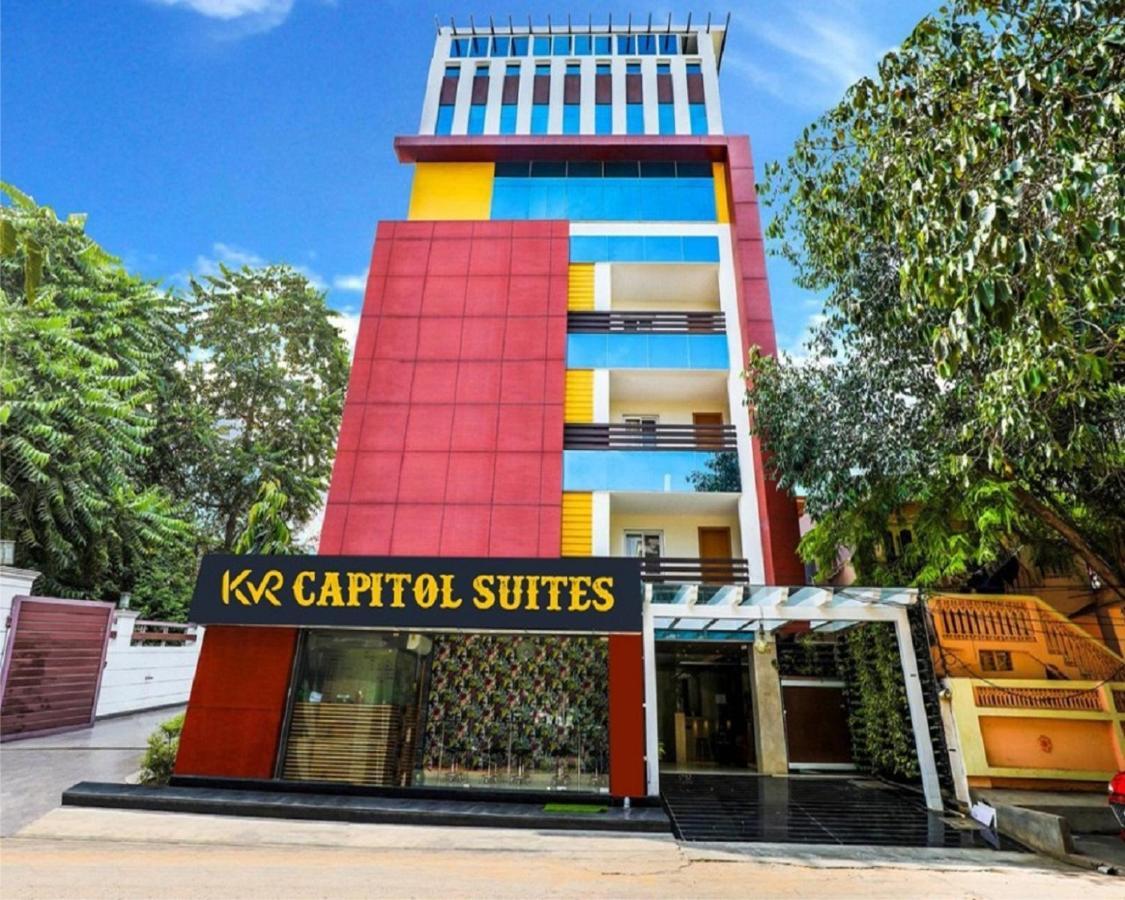 Kvr Capitol Suites Vijayawāda エクステリア 写真